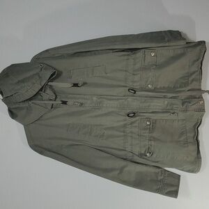 Falls Creek jacket men's size large L green army color